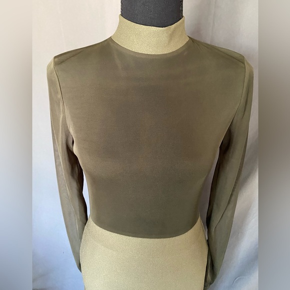 Missguided turtleneck sheer dress - Picture 3 of 3